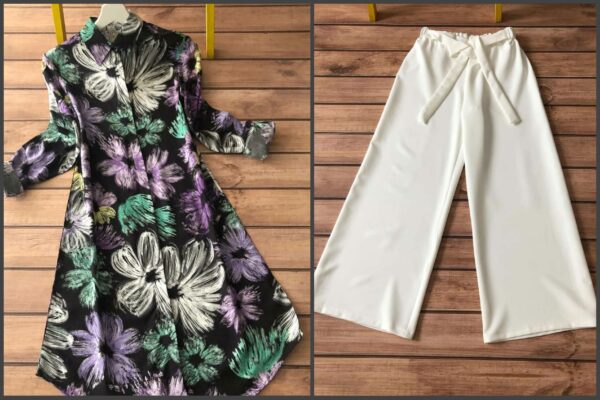 elegance kurti plazzo