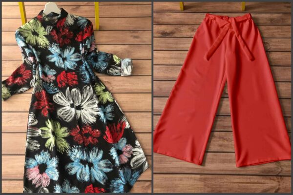 urban charm kurti plazzo set