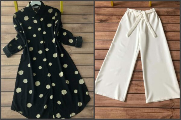 elegance kurti plazzo