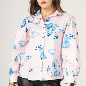 butterfly garden shirt