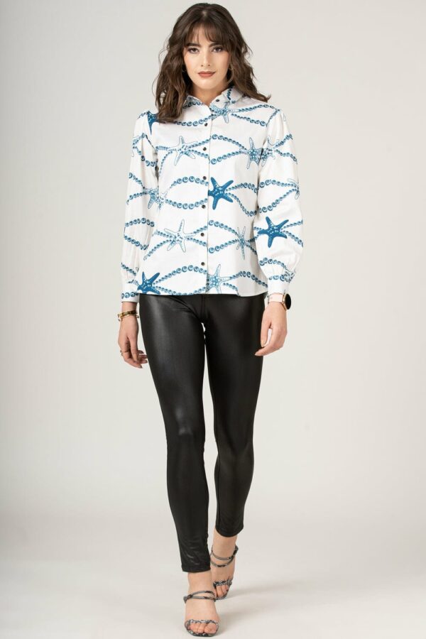 ocean starfish chain shirt