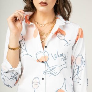 ocean starfish chain shirt