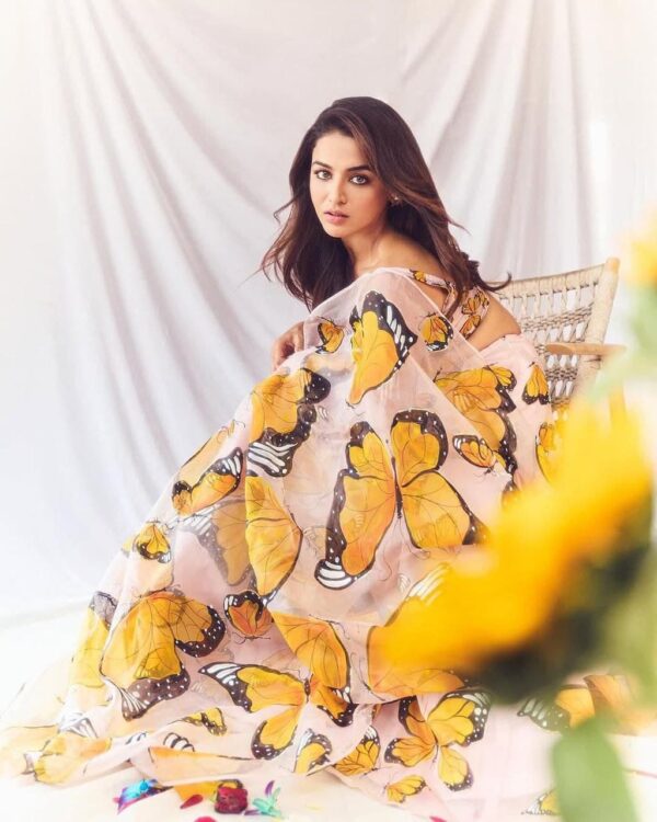 golden monarch butterfly gown