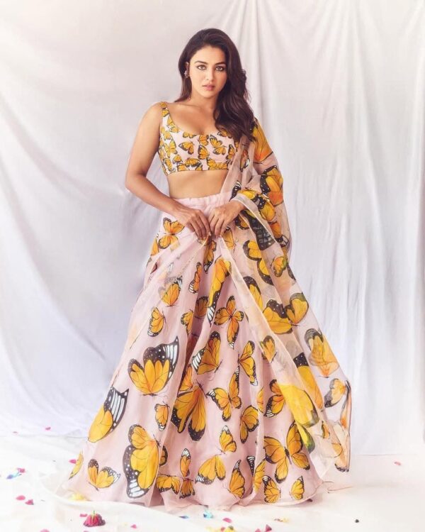 golden monarch butterfly gown