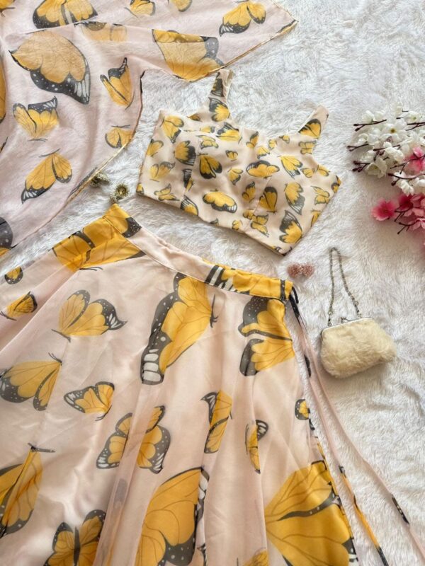 golden monarch butterfly gown