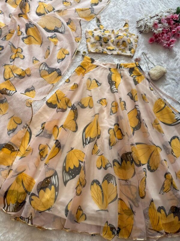 golden monarch butterfly gown