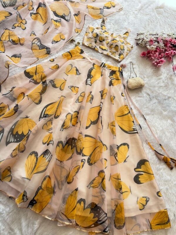 golden monarch butterfly gown