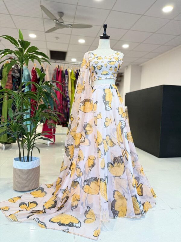 golden monarch butterfly gown