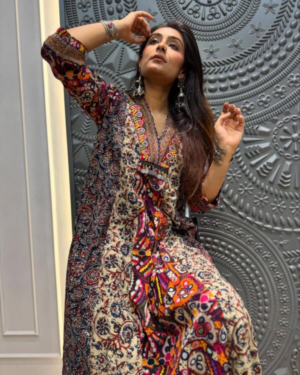 navratri special kurti plazo